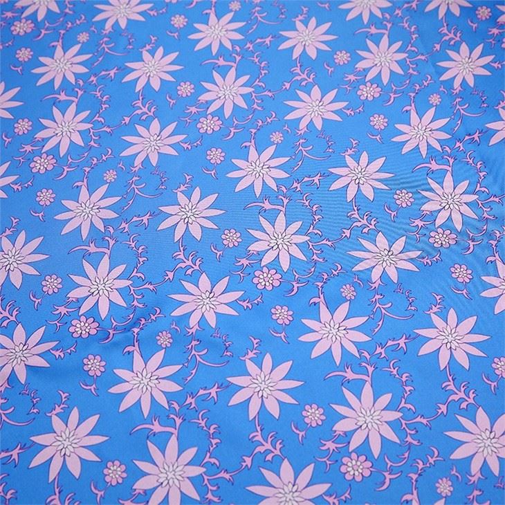 Silk Fabric Printed